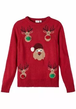 NAME IT Weihnachts - Trui - Jester Red