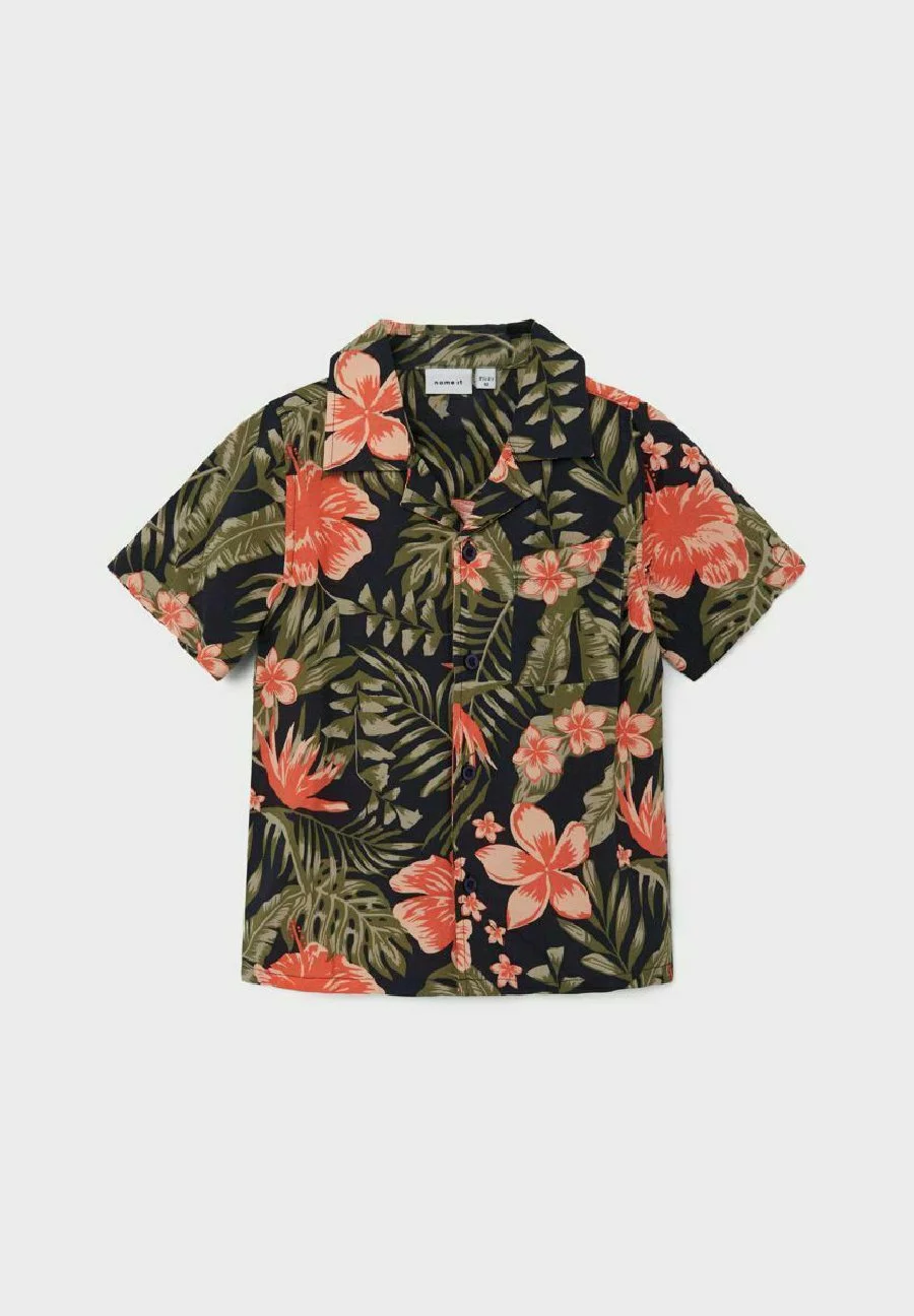 NAME IT Print - Overhemd - Dark Sapphire 4 NAME IT Print - Overhemd - Dark Sapphire - Afbeelding 4