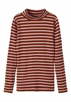 NAME IT Gestreiftes - Longsleeve - Rum Raisin