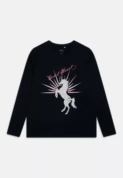 NAME IT Nkfviolet Loose 2 Pack - Longsleeve - Dark Sapphire/Pink Cosmos -Shirt Zacht Verkoop 022bab99751c40b1993acbd4fdc27e37