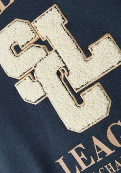 NAME IT Nkfrilko Ls Loose Wh Bru - Sweater - Dark Sapphire -Shirt Zacht Verkoop 03e3c98c8b2347288975b2cbd532af49