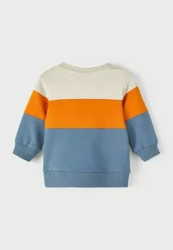 NAME IT Colorblock - Sweater - Bluefin -Shirt Zacht Verkoop 0501f389e2924ab7b6a972c2aa93e325