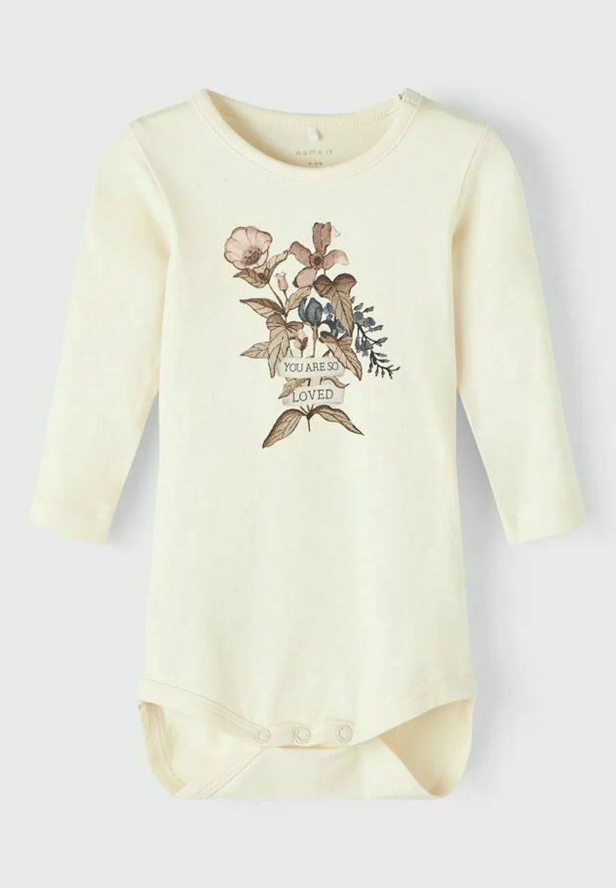 NAME IT Strampler Langarm - Body - Buttercream 4 NAME IT Strampler Langarm - Body - Buttercream - Afbeelding 4