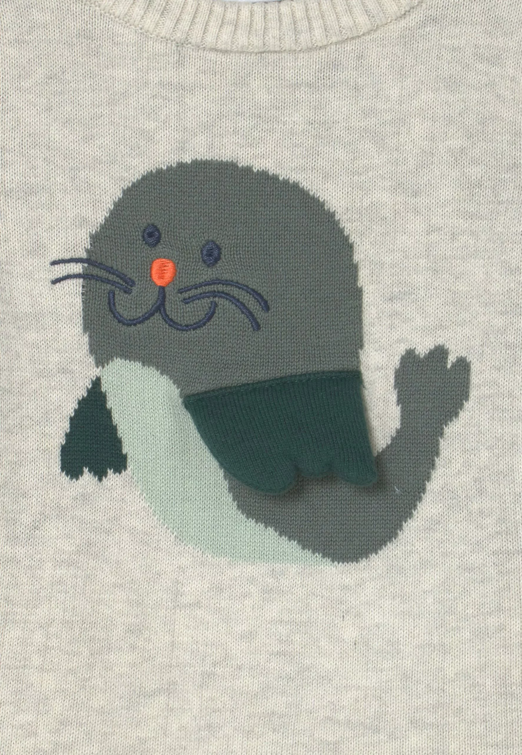 NAME IT Nbmsatil - Trui - Peyote Melange 3 NAME IT Nbmsatil - Trui - Peyote Melange - Afbeelding 3