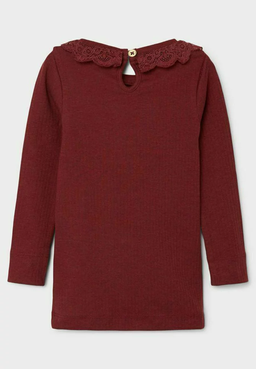 NAME IT Mit Langen Ärmeln - Trui - Ruby Wine 2 NAME IT Mit Langen Ärmeln - Trui - Ruby Wine - Afbeelding 2
