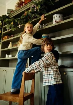 NAME IT Pointelle - Trui - Buttercream