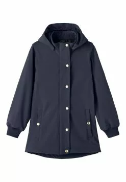 NAME IT Buttons Long - Parka - Dark Sapphire