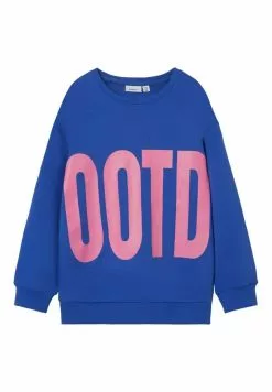 NAME IT Print - Sweater - Dazzling Blue -Shirt Zacht Verkoop 0f8870d8a0d541b88cb212936b8c53ca