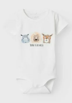 NAME IT Strampler Kurzarm - Body - Bright White -Shirt Zacht Verkoop 0fda47af16be47c790af01df074c4a09