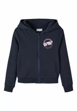 NAME IT Regular Fit - Sweater Met Rits - Dark Sapphire