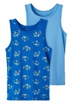 NAME IT Nkmtank Nautical 2 Pack - Hemd - Blue