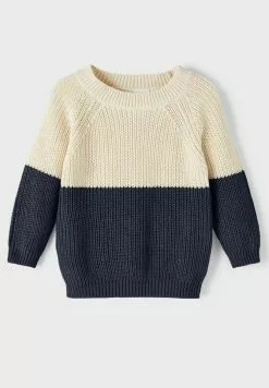 NAME IT Langarm - Trui - Dark Sapphire -Shirt Zacht Verkoop 105243c6731d4d848e68a456eafe8922