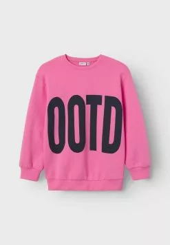 NAME IT Print - Sweater - Pink Cosmos -Shirt Zacht Verkoop 108a99d0bb3f4adaa89731d0e991ff93