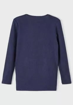 NAME IT Nkfvicti Ls Card - Vest - Dark Sapphire -Shirt Zacht Verkoop 10de2ad72576401f9ce9b76a2850994c