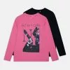 NAME IT Nkfviolet Loose 2 Pack - Longsleeve - Dark Sapphire/Pink Cosmos