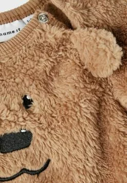 NAME IT Regular Fit - Fleece Trui - Affogat -Shirt Zacht Verkoop 126bec73e7184eaaaba5a5d71af9ae7e