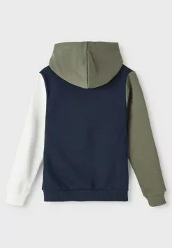 NAME IT Nkmkalpo- Sweater - Blue/Olive -Shirt Zacht Verkoop 1334621921a6496ea4eea0cece3a27b9