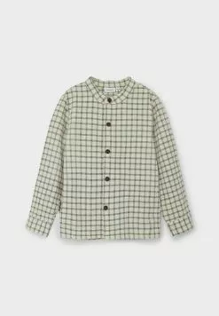 NAME IT Karierte - Overhemd - Bright White -Shirt Zacht Verkoop 1368f6466eb7476f899da5b8b5967f8f