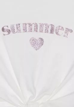 NAME IT Nmfjoma - T-Shirt Print - Bright White -Shirt Zacht Verkoop 1490623928484421b76b3e21a6418698