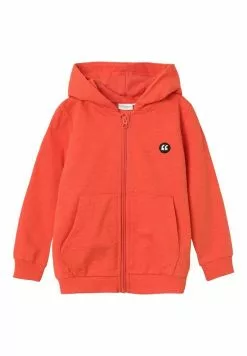 NAME IT Reissverschluss - Sweater Met Rits - Spicy Orange