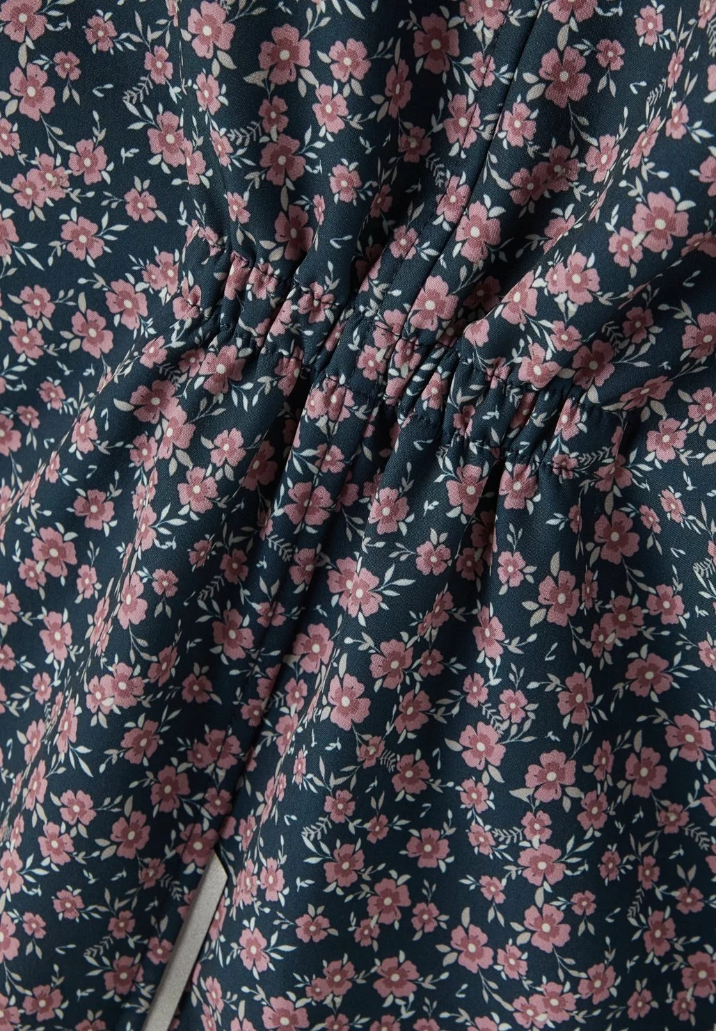 NAME IT Small Flower - Regenjas - Dark Sapphire 4 NAME IT Small Flower - Regenjas - Dark Sapphire - Afbeelding 4