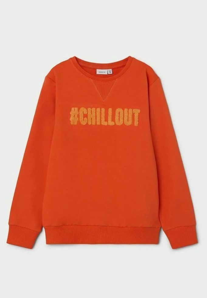 NAME IT Regular Fit - Sweater - Tigerlily 4 NAME IT Regular Fit - Sweater - Tigerlily - Afbeelding 4