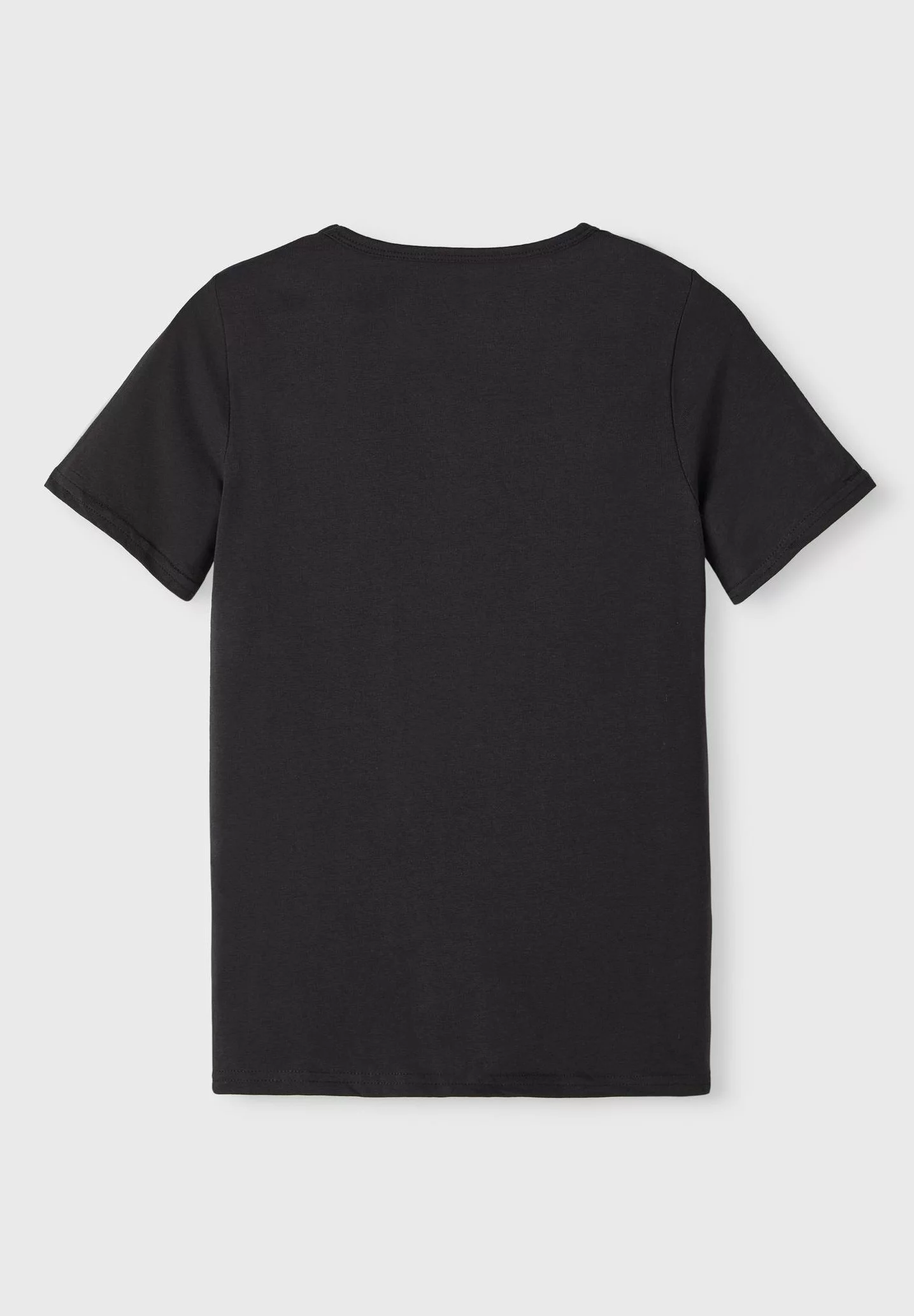 NAME IT Nkmt Slim 2Pack - T-Shirt Basic - Black 3 NAME IT Nkmt Slim 2Pack - T-Shirt Basic - Black - Afbeelding 3