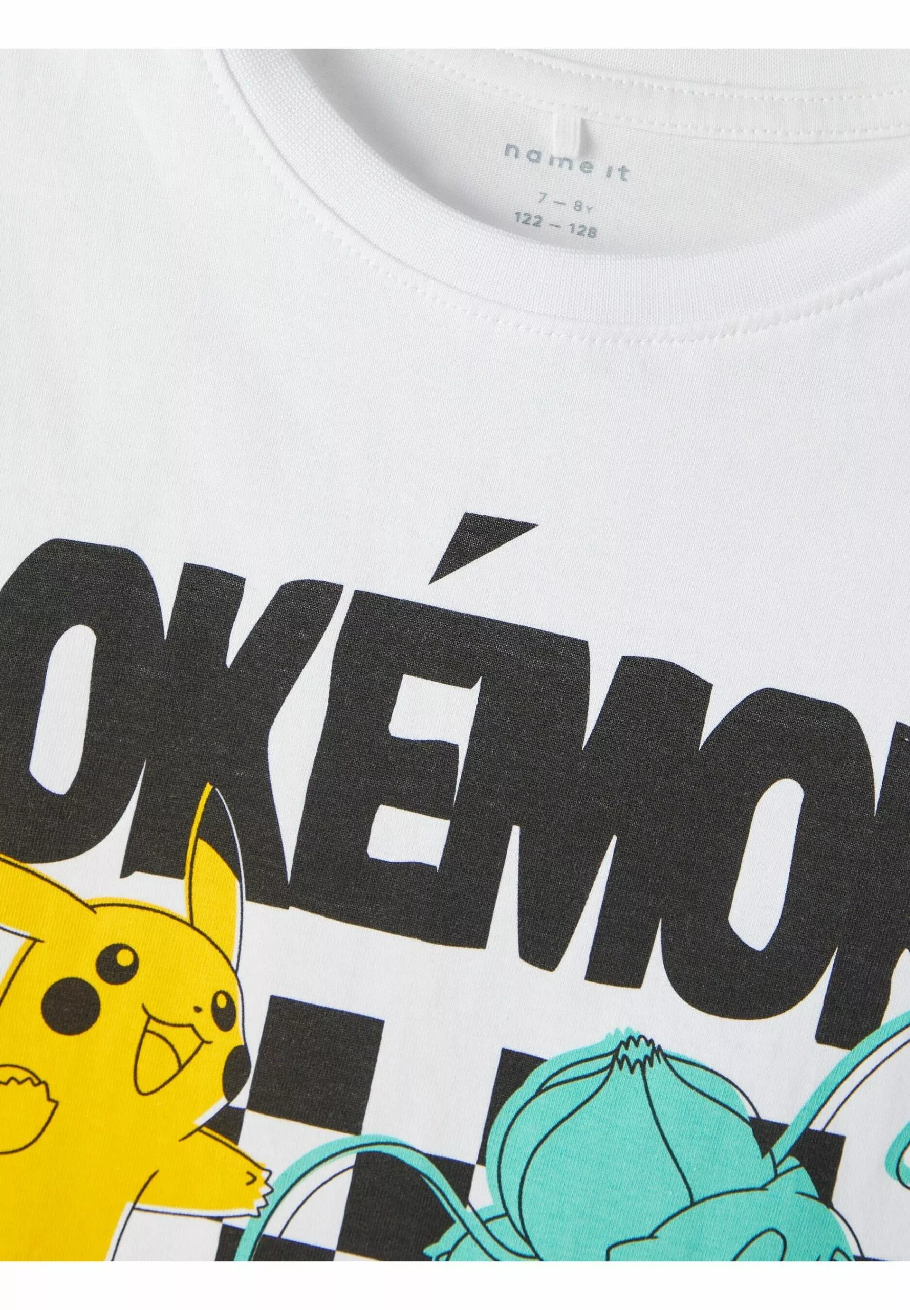 NAME IT Nkmjulin Pokemon - T-Shirt Print - Bright White 4 NAME IT Nkmjulin Pokemon - T-Shirt Print - Bright White - Afbeelding 4