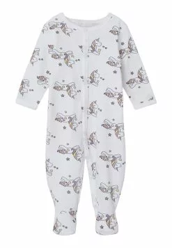 NAME IT W/F Unicorn Noos - Pyjama - Bright White