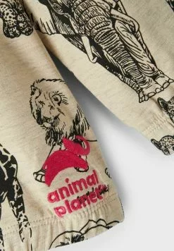 NAME IT Animal Planet - Sweater - Peyote Melange -Shirt Zacht Verkoop 171c422c8043443d9b73d026a3764b0b