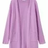 NAME IT Nkfvicti Ls Card - Vest - Violet Tulle