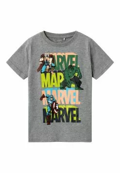 NAME IT Marvel Entertainment - T-Shirt Print - Grey Melange
