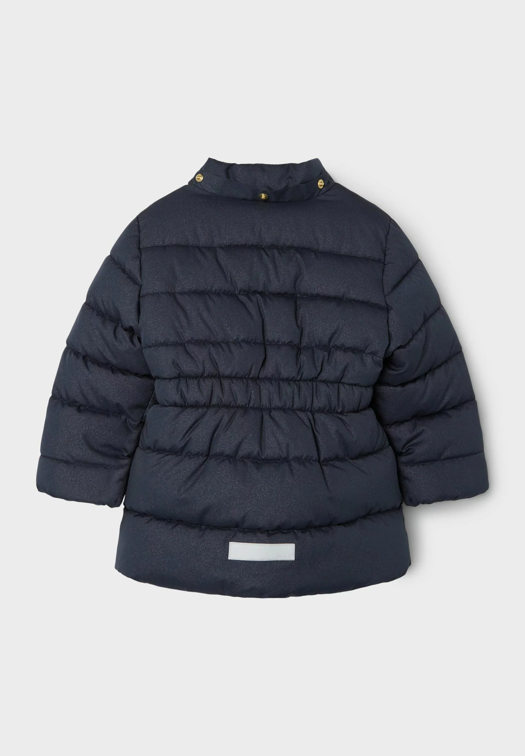 NAME IT Faux Fur Glitter Jacket - Winterjas - Dark Blue 6 NAME IT Faux Fur Glitter Jacket - Winterjas - Dark Blue - Afbeelding 6