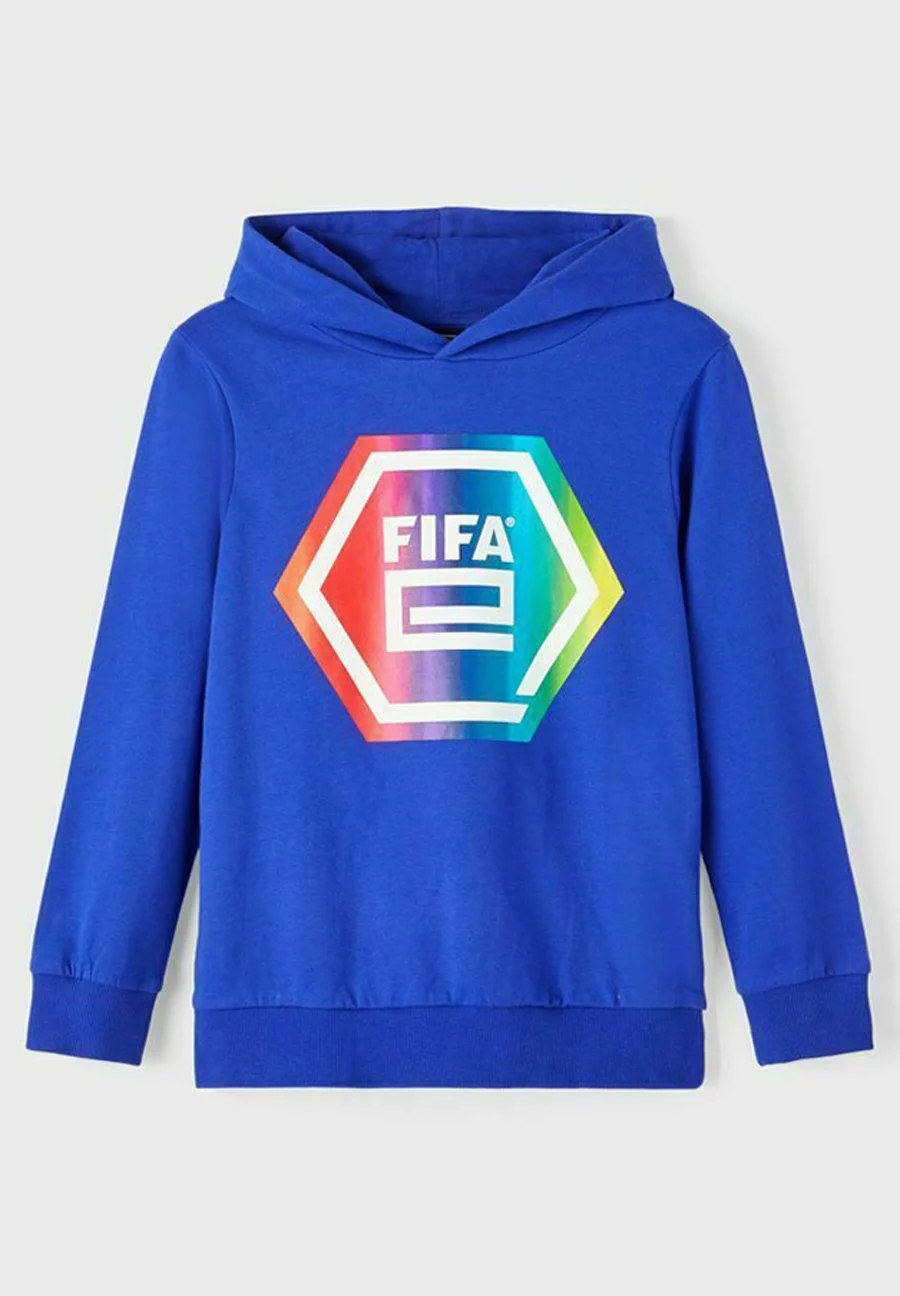 NAME IT Fifa Esports - Hoodie - Clematis Blue 4 NAME IT Fifa Esports - Hoodie - Clematis Blue - Afbeelding 4