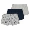 NAME IT Nkmtights Melange Football 3 Pack - Boxershort - Grey