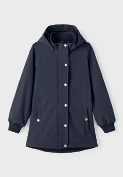 NAME IT Buttons Long - Parka - Dark Sapphire -Shirt Zacht Verkoop 1d4939ab7cef4a64a26910ed7c621f7b