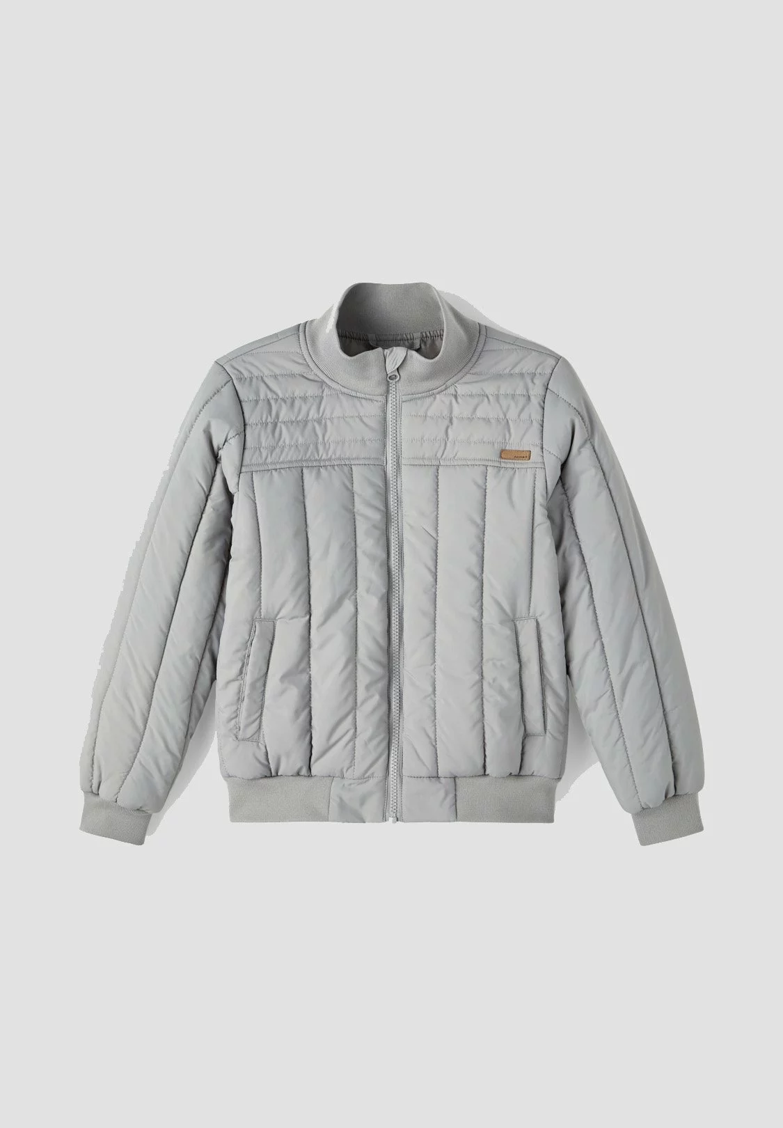 NAME IT Nkm Mars Quilt - Winterjas - Sharkskin 6 NAME IT Nkm Mars Quilt - Winterjas - Sharkskin - Afbeelding 6