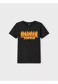 NAME IT Stranger Things - T-Shirt Print - Black -Shirt Zacht Verkoop 1f0811afb9ca43799033ac5f45dd2b2b