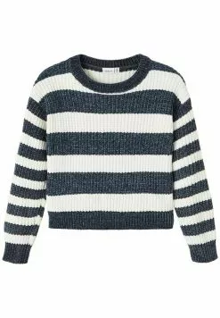 NAME IT Gestreifter - Trui - India Ink