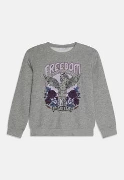 NAME IT Nkfsoffi Loose Fit - Sweater - Grey Melange