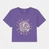 NAME IT Nkfbolette Loose - T-Shirt Print - Purple Corallites