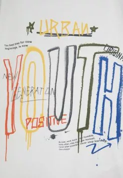 NAME IT Nkmdofus - T-Shirt Print - Bright White -Shirt Zacht Verkoop 21083927cef541ed9270b6bdd5d604dc