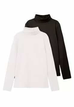 Shirt Zacht Verkoop 21 NAME IT Nknviggo Slim Unisex 2 Pack - Longsleeve - White Alyssum