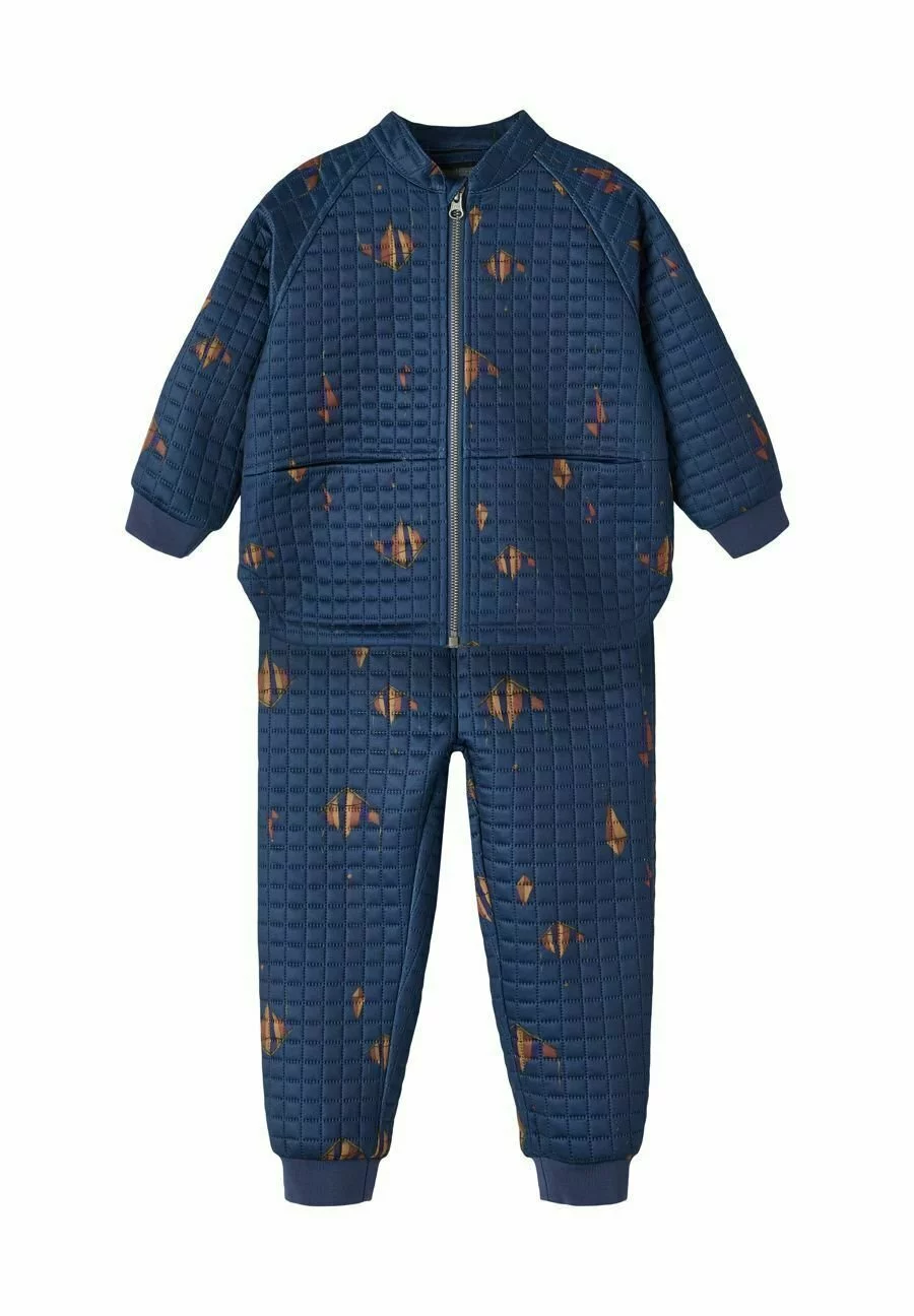 NAME IT Im Set Gestepptes - Skibroek - Insignia Blue 1 NAME IT Im Set Gestepptes - Skibroek - Insignia Blue