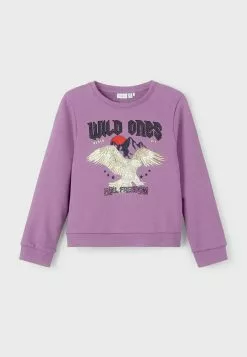 NAME IT Nkfnawild- Sweater - Smoky Grape -Shirt Zacht Verkoop 235fbe6b523e437e977c7cda427fd603