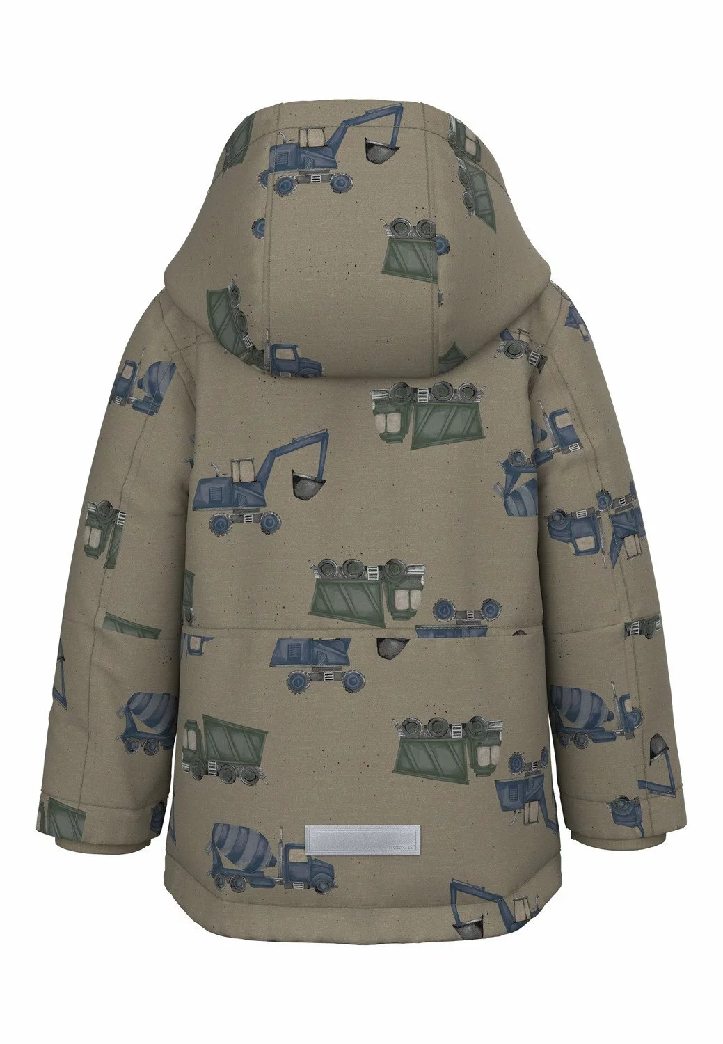 NAME IT Digger - Winterjas - Weathered Teak 2 NAME IT Digger - Winterjas - Weathered Teak - Afbeelding 2