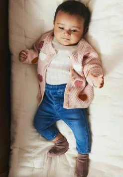 NAME IT Besticktes - Vest - Rose Smoke