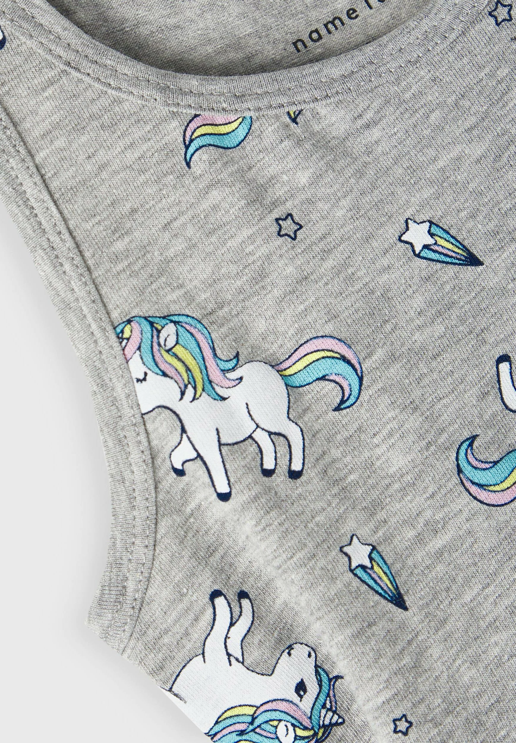 NAME IT Nmftank Top Unicorn 2 Pack - Hemd - Grey 4 NAME IT Nmftank Top Unicorn 2 Pack - Hemd - Grey - Afbeelding 4