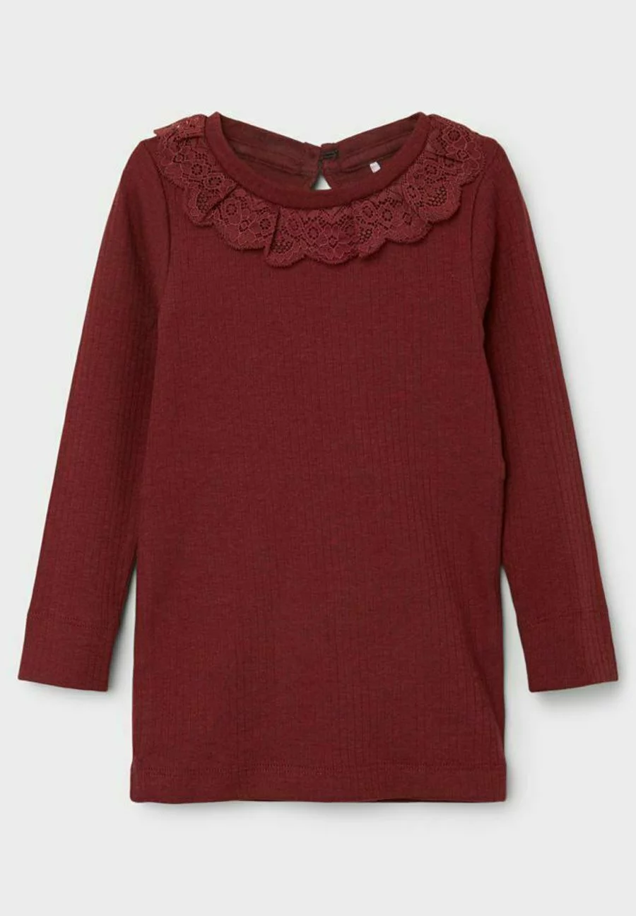 NAME IT Mit Langen Ärmeln - Trui - Ruby Wine 4 NAME IT Mit Langen Ärmeln - Trui - Ruby Wine - Afbeelding 4