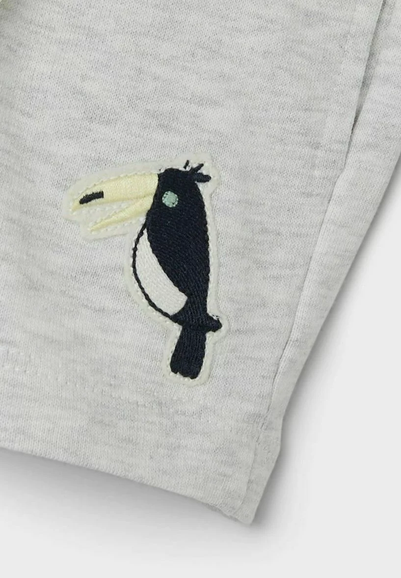 NAME IT Trainingsbroek - Light Grey Melange 3 NAME IT Trainingsbroek - Light Grey Melange - Afbeelding 3